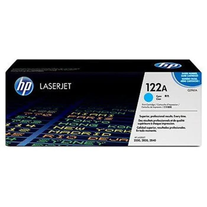 Hauptbild des Produkts Toner pro "BarevnáLaserJet 2550, 2800, 2820" tiskárny, HP "Q3961A" Cyan, 4 tis.stran