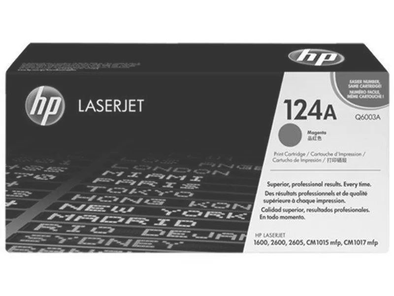 Hauptbild des Produkts Toner pro "BarevnáLaserJet 2600, 2600N, 2605" tiskárny, HP "Q6003A" Magenta, 2 tis.stran