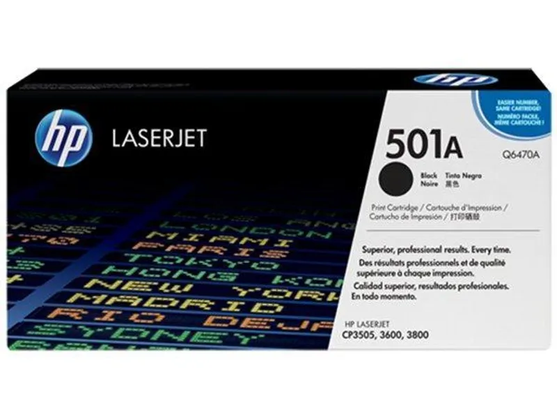 Hauptbild des Produkts Toner pro "BarevnáLaserJet 3600, 3800, CP3505" tiskárny, HP "Q6470A" Černá, 6 tis.stran