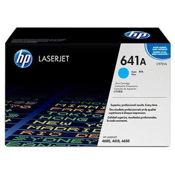 Hauptbild des Produkts Toner pro "BarevnáLaserJet 4600, 4650" tiskárny, HP "C9721A" Cyan, 8 tis.stran