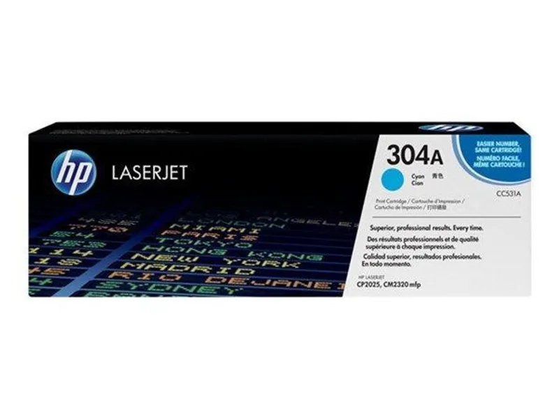 Hauptbild des Produkts Toner pro "BarevnáLaserJet CM2320fxi, 2320n" tiskárny, HP "CC531A" Cyan, 2,8 tis.stran
