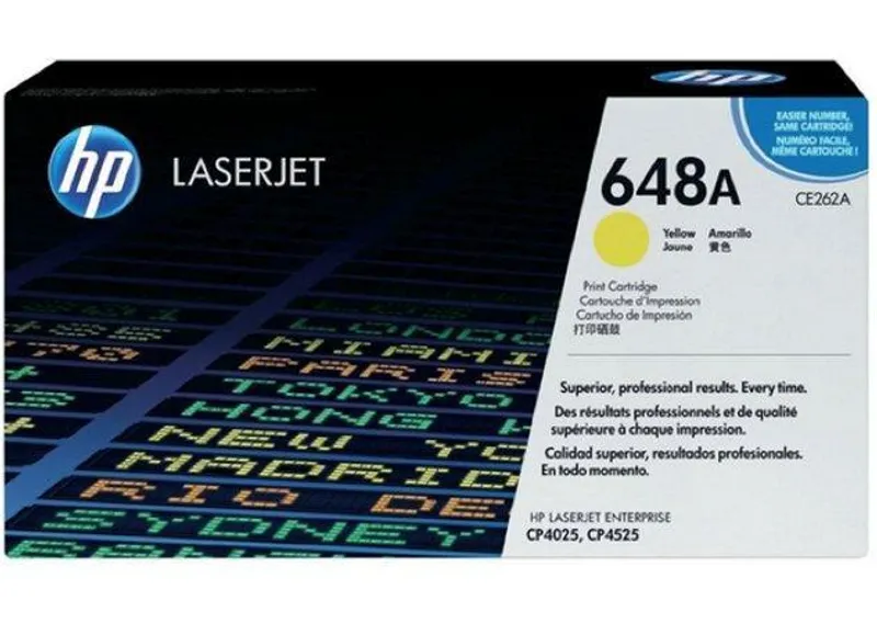 Hauptbild des Produkts Toner pro "BarevnáLaserJet CP4525" tiskárnu, HP "CE262A" Žlutá, 11 tis.stran