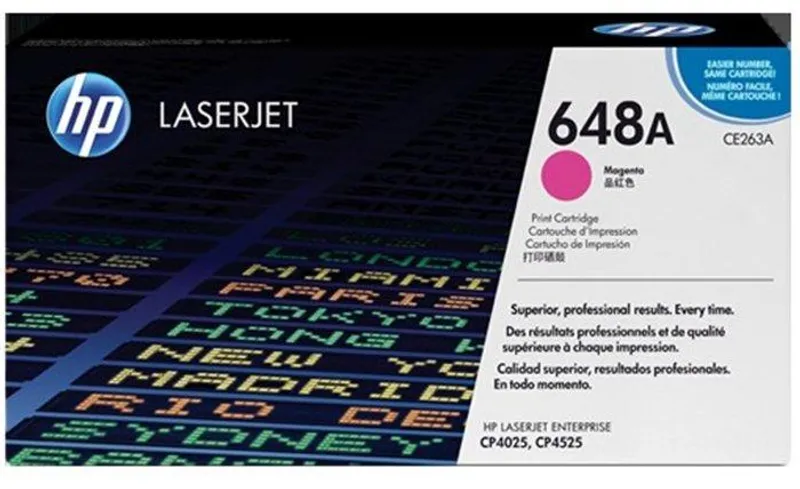 Hauptbild des Produkts Toner pro "BarevnáLaserJet CP4525" tiskárnu, HP "CE263A" Magenta, 11 tis.stran