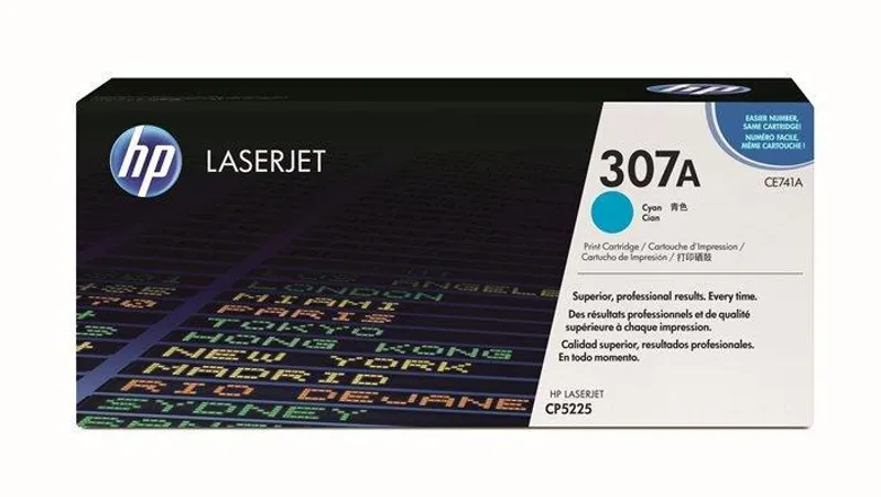 Hauptbild des Produkts Toner pro "BarevnáLaserJet CP5225" tiskárnu, HP "CE741A" Cyan, 7,3 tis.stran