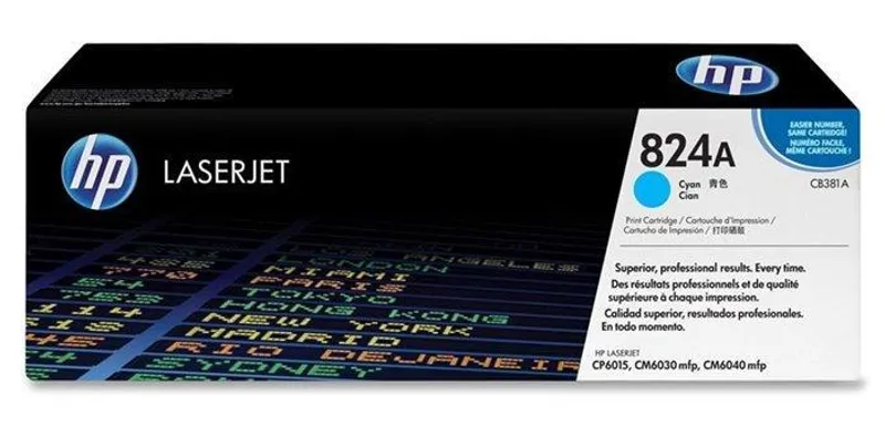 Hauptbild des Produkts Toner pro "BarevnáLaserJet CP6015, CM6040MFP" tiskárny, HP "CB381A" Cyan, 21 tis.stran