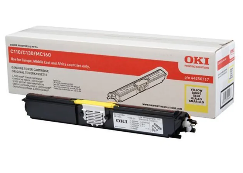 Hauptbild des Produkts Toner pro "C110/130" tiskárny, OKI Žlutá, 1,5 tis.stran