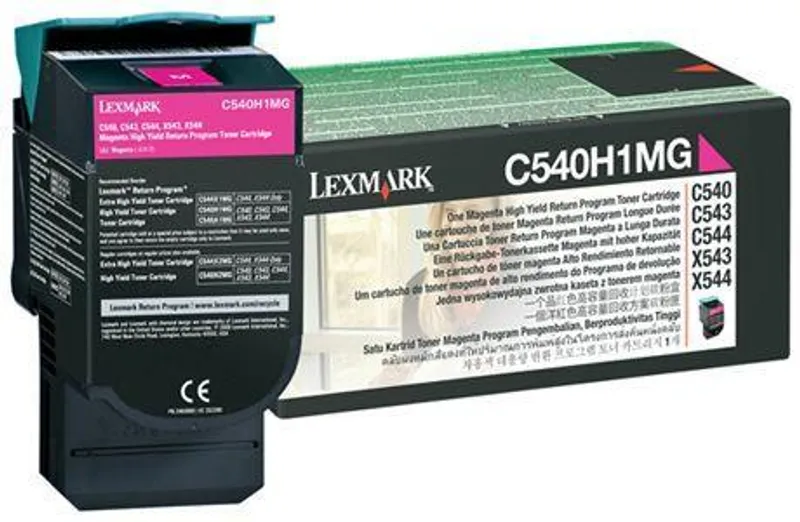 Hauptbild des Produkts Toner pro "C540, 543, 544" tiskárny, LEXMARK Magenta, 2 tis.stran