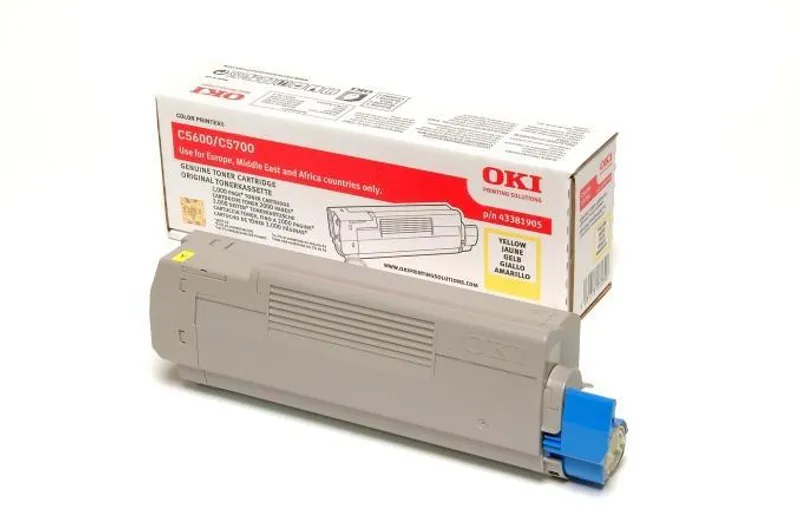 Hauptbild des Produkts Toner pro "C5600, 5700" tiskárny, OKI Žlutá, 2 tis.stran