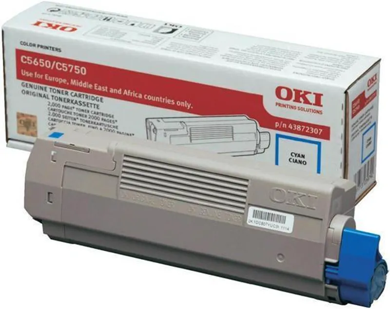 Hauptbild des Produkts Toner pro "C5650, 5750" tiskárny, OKI Cyan, 2 tis.stran