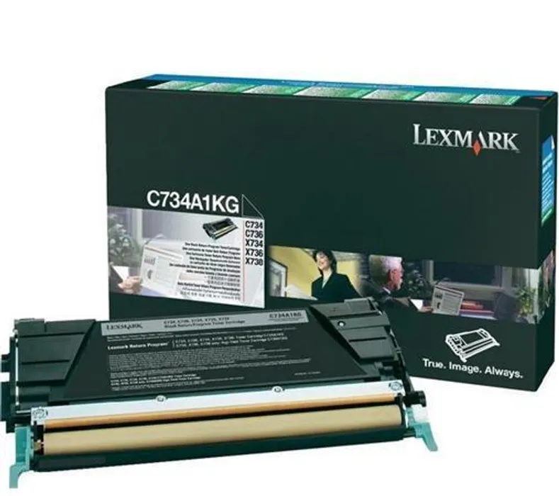Hauptbild des Produkts Toner pro "C734, 736" tiskárny, LEXMARK Černá, 8 tis.stran
