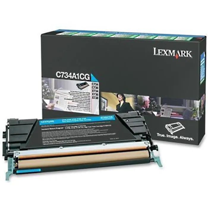 Hauptbild des Produkts Toner pro "C734, 736" tiskárny, LEXMARK Cyan, 6 tis.stran