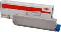 Toner pro "C822" tiskárnu, OKI Černá, 7 tis.stran