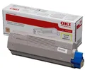 Toner pro "C910" tiskárnu, OKI Žlutá, 15 tis.stran