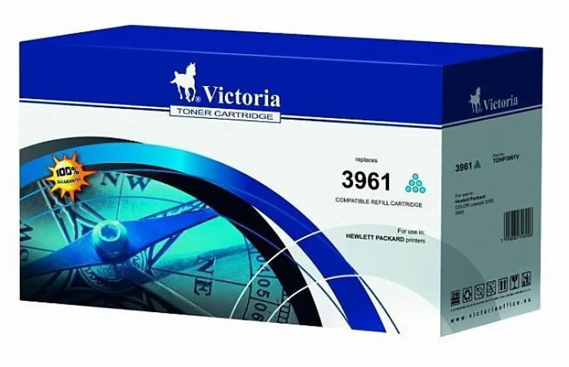 Hauptbild des Produkts Toner pro "ColorLaserJet 2550, 2800, 2820" tiskárny, VICTORIA Cyan, 4 tis.stran