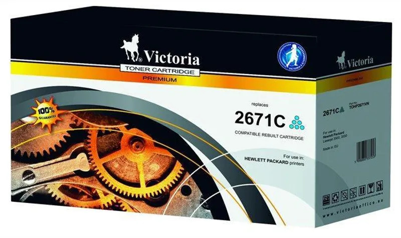 Hauptbild des Produkts Toner pro "ColorLaserJet 3500, 3550" tiskárny, VICTORIA Cyan, 4 tis.stran