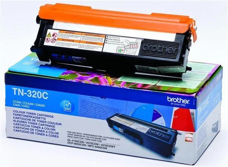 Hauptbild des Produkts Toner pro "HL 4150CDN, 4570CDW" tiskárny, BROTHER Cyan, 1,5 tis. stran