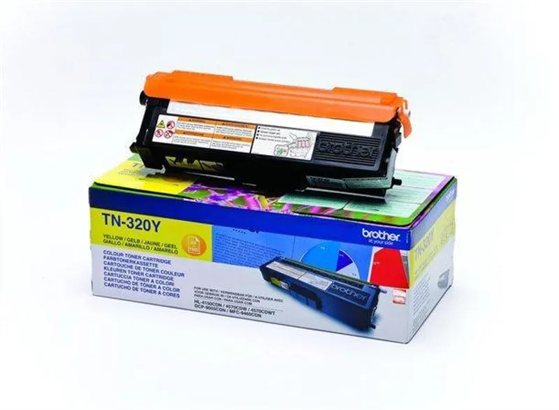 Hauptbild des Produkts Toner pro "HL 4150CDN, 4570CDW" tiskárny, BROTHER Žlutá, 1,5 tis. stran