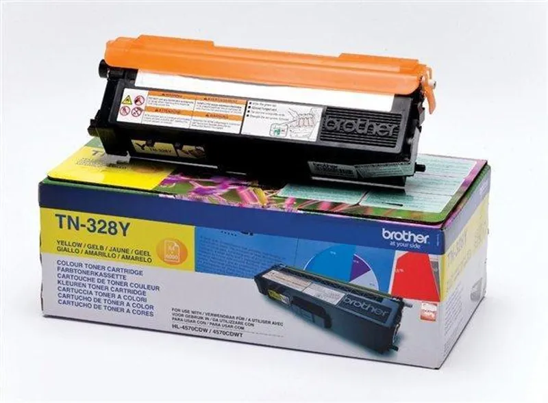 Hauptbild des Produkts Toner pro "HL 4570CDW, 4570CDWT" tiskárny, BROTHER Žlutá, 6 tis. stran