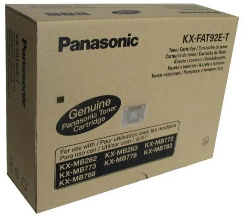 Hauptbild des Produkts Toner pro "KX-MB 773" fax, PANASONIC  Černá, 3*2 tis.stran