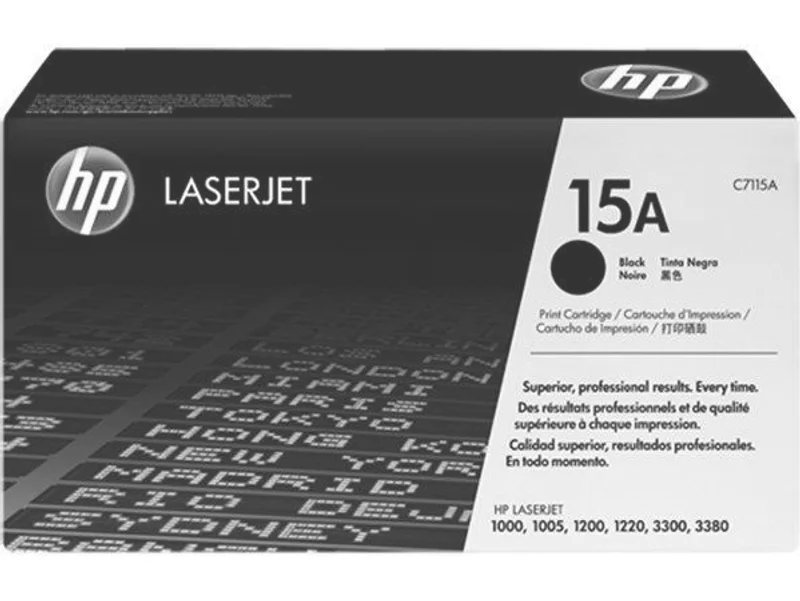Hauptbild des Produkts Toner pro "LaserJet 1000w, 1005w, 1200" tiskárny, HP "C7115A" Černá, 2,5 tis.stran