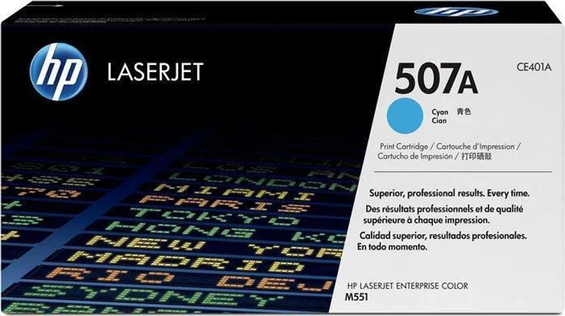 Hauptbild des Produkts Toner pro "LaserJet M551" tiskárnu, HP "CE401A" Cyan, 6 tis.stran