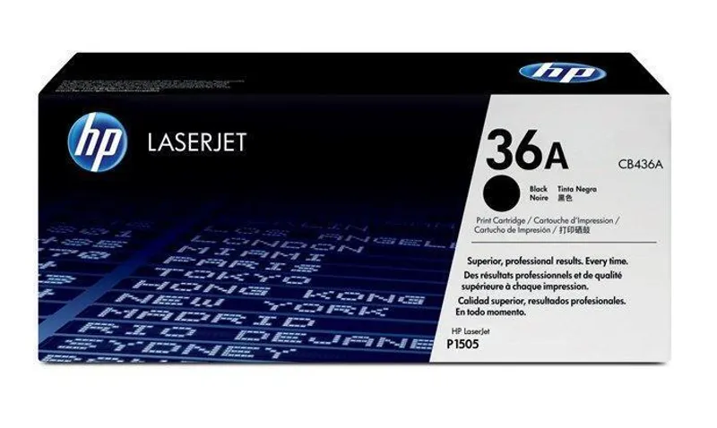 Hauptbild des Produkts Toner pro "LaserJet P1505, 1505n, M1522" tiskárny, HP "CB436A" Černá, 2 tis.stran