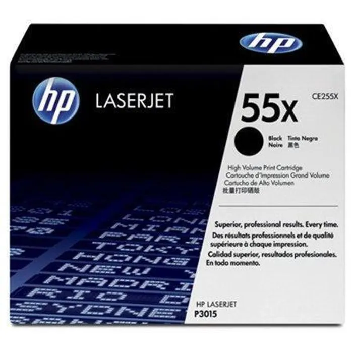 Hauptbild des Produkts Toner pro "LaserJet P3015" tiskárnu, HP "CE255X" Černá, 12,5 tis.stran