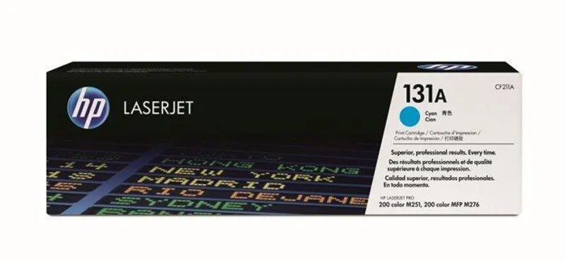 Hauptbild des Produkts Toner pro "LaserJet Pro 200 M276N" tiskárnu, HP "CF211A" Cyan, 1,8 tis.stran