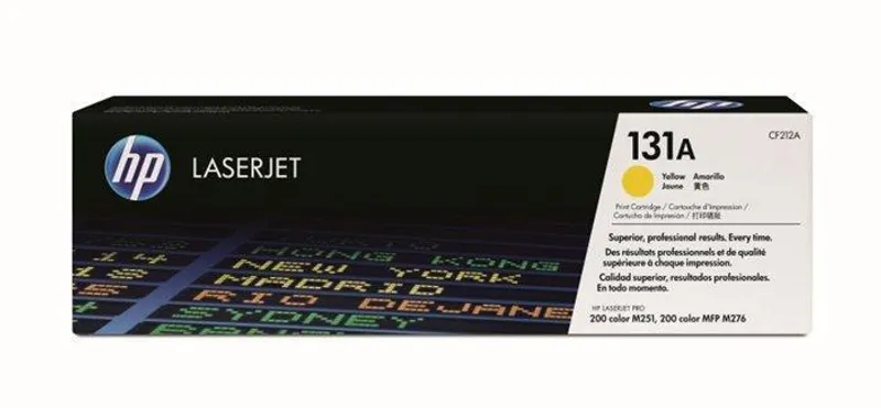 Hauptbild des Produkts Toner pro "LaserJet Pro 200 M276N" tiskárnu, HP "CF212A" Žlutá, 1,8 tis.stran