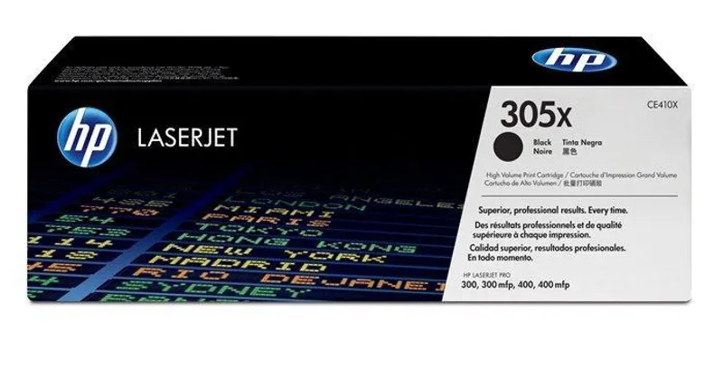 Hauptbild des Produkts Toner pro "LaserJet Pro 300 MFP M375" tiskárnu, HP "CE410X" Černá, 4 tis.stran