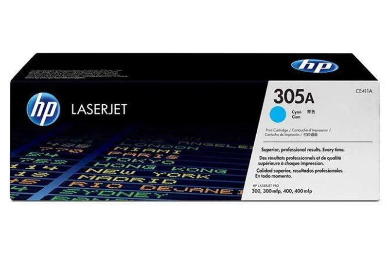 Hauptbild des Produkts Toner pro "LaserJet Pro 300 MFP M375" tiskárnu, HP "CE411A" Cyan, 2,6 tis.stran