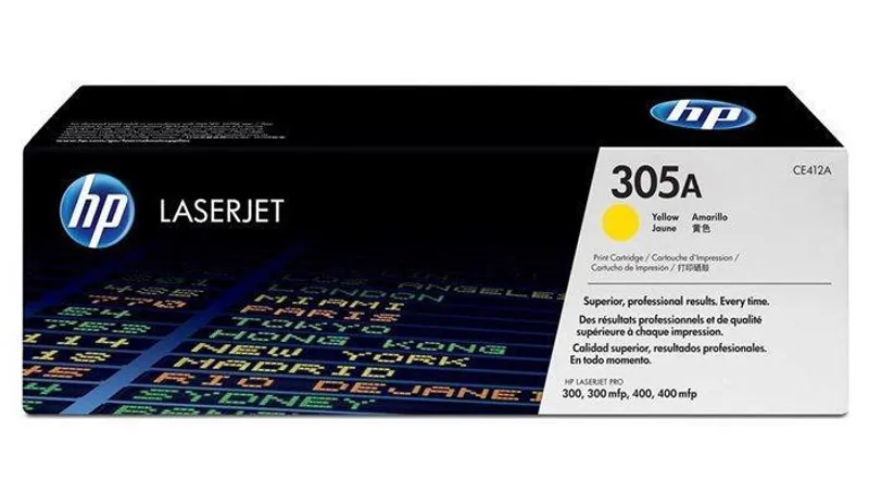 Hauptbild des Produkts Toner pro "LaserJet Pro 300 MFP M375" tiskárnu, HP "CE412A" Žlutá, 2,6 tis.stran
