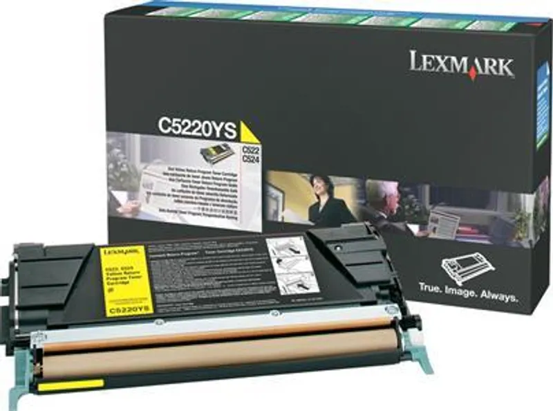 Hauptbild des Produkts Toner pro "Optra C522, 524" tiskárny, LEXMARK Žlutá, 3 tis.stran