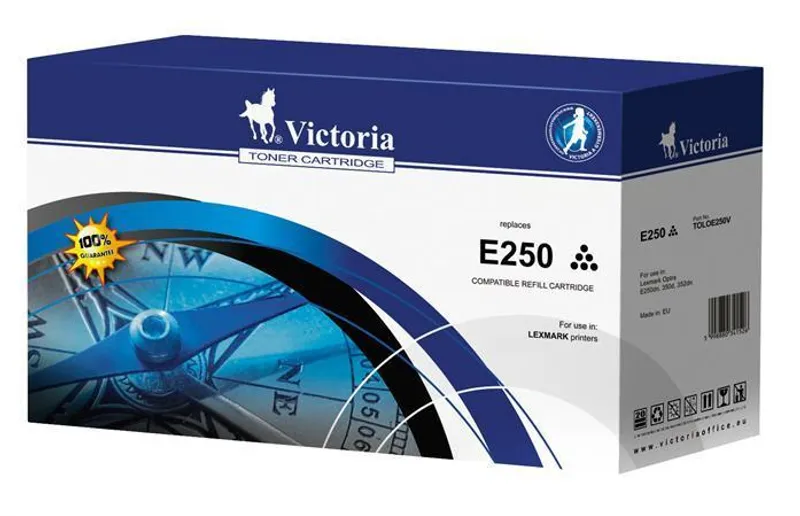 Hauptbild des Produkts Toner pro "Optra E250dn, 350d, 352dn" tiskárny, VICTORIA Černá, 3,5 tis.stran