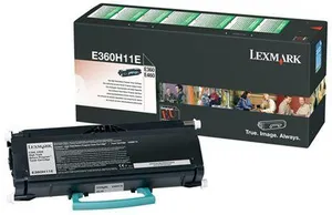 Toner pro "Optra E36x, 46x" tiskárny, LEXMARK Černá, 9 tis.stran