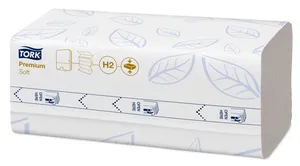 Tork Xpress® 10088 komprimierte weiche Papiertücher Multifold weiß H2 [2.040 Stück]