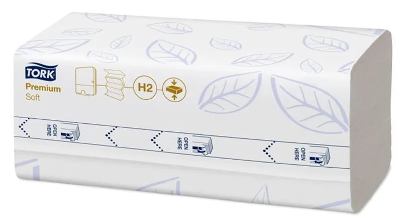 Hauptbild des Produkts Tork Xpress® 10088 stlačené jemné papírové ručníky Multifold bílá H2 [2 040 ks]