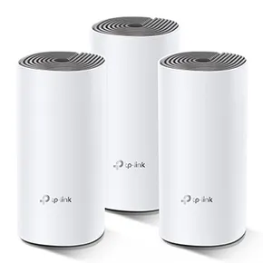 TP-LINK Wifi Mesh kit Deco E4(3-pack) 2.4GHz und 5GHz, IPv6, 1200Mbps, integriert anténa, 802.11ac
