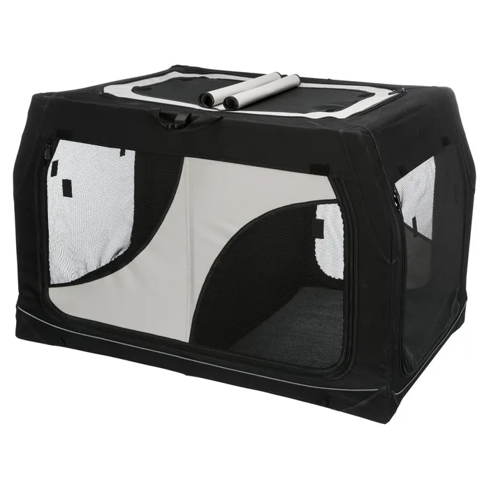 Hauptbild des Produkts Transpor.nylon. box Vario DOUBLE 91x60x61/57 cm černo-šedý