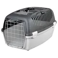 Transportbox CAPRI III aufklappbares Dach 40x38x61cm (max. 12kg) dunkelgrau/grau