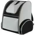 Weiteres Produktbild Transportrucksack CHLOE, 39 x 43 x 27 cm, max 8 kg, hellgrau/schwarz