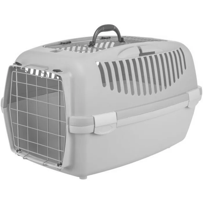 Hauptbild des Produkts Transportní box CAPRI 3 Open Top, S: 40 x38 x 61 cm, výklopné otevírání, světlešedá/šalvěj