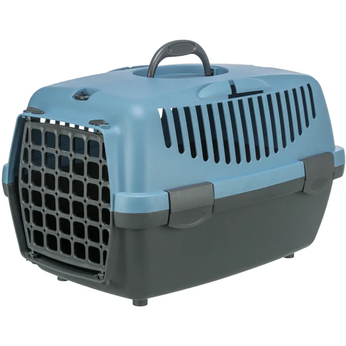 Hauptbild des Produkts Transportní box CAPRI I, XS: 32x31x48cm (max. 6kg) - tmavě šedá/sv.modrá