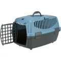 Weiteres Produktbild Transportbox CAPRI I, XS: 32x31x48cm (max. 6kg) - dunkelgrau/hellblau