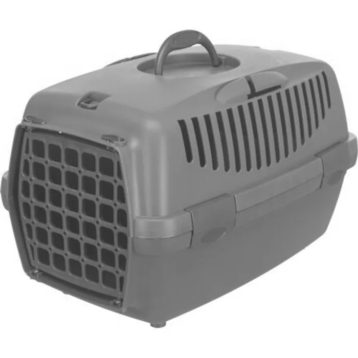 Hauptbild des Produkts Transportní box CAPRI I, XS: 32x31x48cm (max. 6kg) - tmavošedá/petrolejová