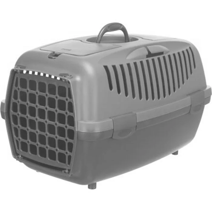 Hauptbild des Produkts Transportní box CAPRI II, XS-S: 37x34x55cm (max. 8kg) - tmavě šedá / petrolejová