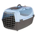 Transportbox CAPRI III 40x38x61cm (max. 12kg) - Dunkelgrau/Pastellblau