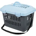 Weiteres Produktbild Transportbox MIDI CAPRI 44x33x32cm max. bis 5kg TRIXIE, - blau/grau