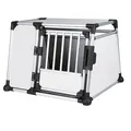 Weiteres Produktbild Transportkäfig – Aluminiumrahmen, feste Paneele 93 x 65 x 81 cm