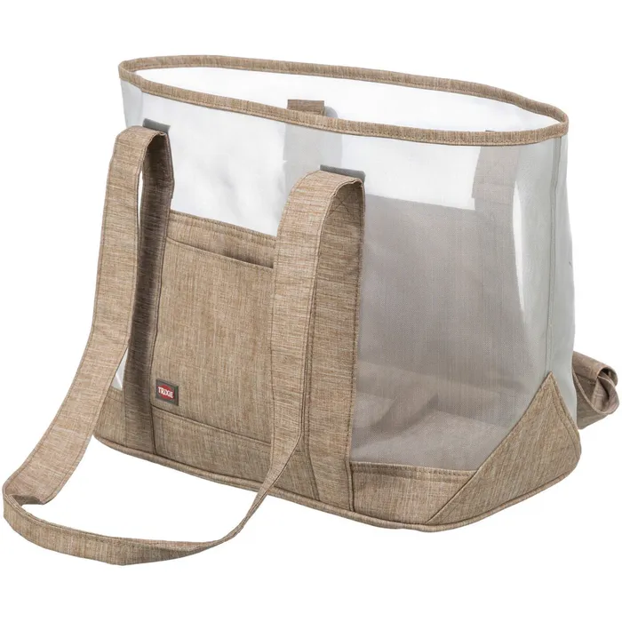 Hauptbild des Produkts Transportní síťovaná taška MARY, 53 x 30 x 20 cm, nosnost 6 kg, písková